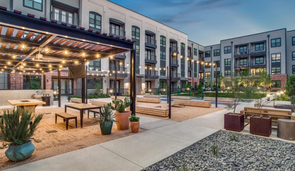 A Billingsley Company built multifamily development proposed for Fairview, TX